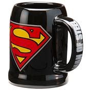 Superman Logo 20 oz. Ceramic Stein